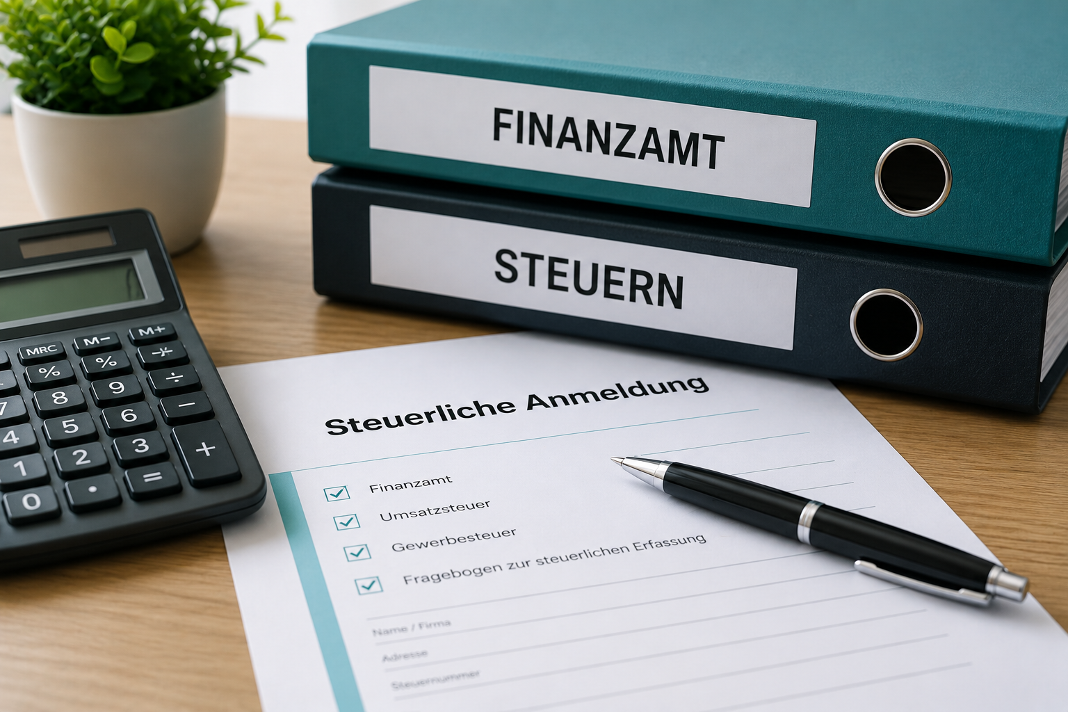 Steuerliche Anmeldung